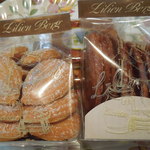 リリエンベルグ - リーフパイ・杏ジャムのサンドされたシェル型クッキー