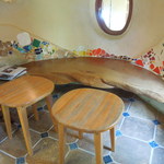 リリエンベルグ - 休憩スペースもこの可愛さ