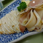 鯉とうなぎのまるます家 - イカ焼き