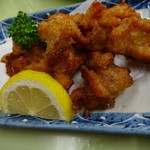 鯉とうなぎのまるます家 - 地どり唐揚げ