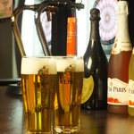 Libre's - 生ビールは５種類ご用意しております。