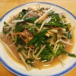 中華 北京 - 豚肉とニラ炒め