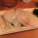 居酒屋 金太郎 - イカの刺身