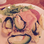 居酒屋 金太郎 - アボカドとチーズのはさみ揚げ