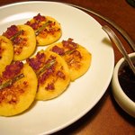 南漢亭 - 貧者煎餅（緑豆のお好み焼）