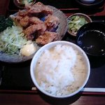 ほっと屋 - 週代わりの唐揚げ定食