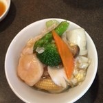 旭酒楼 - 小分けにした