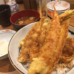 御園天丼 下の一色 - 地物天丼（ランチ）