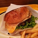 GRILL BURGER ＆ ROAST CHICKEN SASA - 中目黒バーガー（2番人気）