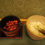 小諸そば - テーブル上