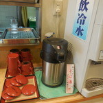 小諸そば - そば湯