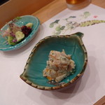 敏 - おまかせコース　おからの和え物