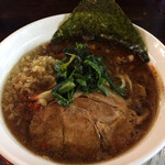 ラーメン ヤスオ - ラうどん（太麺） 130グラム　ショウガ 700円