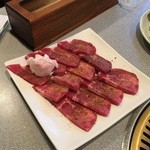 大昌苑 - 焼肉cセット(たん塩)皿