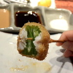 串かつ あーぼん - 三つ葉と鯛