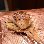 串かつ あーぼん - 茄子のフォアグラ乗せ
      