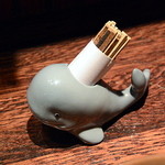 串かつ あーぼん - 爪楊枝の入れ物可愛いですー