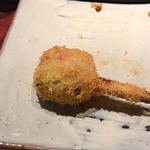 串かつ あーぼん - きぬさやベーコン