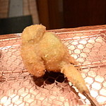 串かつ あーぼん - しめじと豚