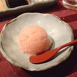 串かつ あーぼん - シャーベット