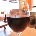 Napolis - マルゲリータ+グラスワイン 500円 の赤ワイン