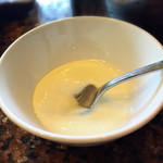 鉄板焼ステーキ 一ッ葉ミヤチク - H27.7サラダバーから取ってきたヨーグルト