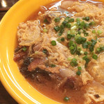 地球屋にんげん亭 - 鰻玉子とじ