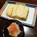 Suzunari - 2014.06.13「九条葱とカニの出汁巻きたまご」