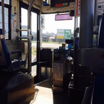 沖食堂 - バスに乗って、JR久留米駅へ