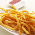 piping hot french fries
