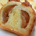 パンデカフェファリーヌ - 「りんごぱん」280円　りんご本来も甘さで「あっまーーーーーーーい!!!」にはビックリ!!