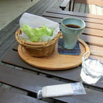 パンデカフェファリーヌ - 「Pan　de　sand」480円+「Coffe」（温）450円