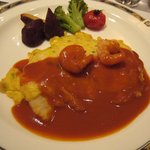 ＴＨＥ ＯＲＣＨＡＲＤ - 洋食ランチ（白身魚のピカタ）