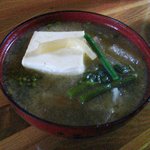 ぶんぶく茶釜 - 味噌汁　\100-