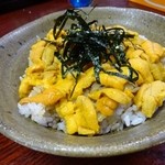 延喜寿し - うに丼は豪快！大量な雲丹がお出迎え♬
