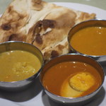 インド料理マントラ - 最初に食べたナンはパサパサしていた。