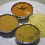 インド料理マントラ - ターメリックライスは、いい感じ。