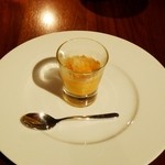 THE FUJIYA GOHONJIN - アミューズ　赤パプリカのクレマ