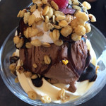 どんぐりこカフェ食堂 - チョコレートパフェ780円ほど

