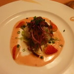 レストラン高田屋 - 鯒のカルパッチョ