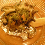 ふじもと亮平 - サザエときのこのジェノヴェソース