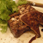 ふじもと亮平 - うなぎの赤ワイン煮のテリーヌとフォアグラ