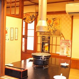 当店一番の掘りごたつ席♪