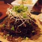 모즈쿠의 먹는 방법 새로운 제안! 츠케 모즈쿠 얀바루 새의 남만 소스로 (모즈쿠 100g)