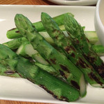 なつ石 - 焼きアスパラ