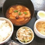 チャイニーズ　ダイニング　ラリアン - 揚げ出し豆腐のエビあんかけ