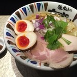 鶏Soba 座銀 - 煮干し吟醸　clear