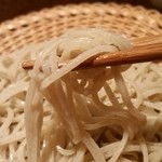 蕎麦ひら井 - もりそばリフトアップ。