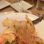 クラッティーニ - 桃とパスタのリフト