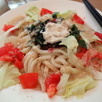 至仏山荘 - 「サラダうどん」（800円）